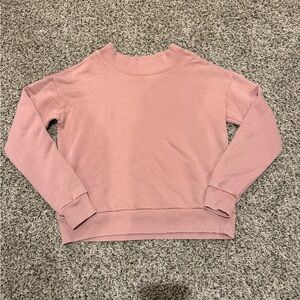 Aerie Blush Cropped Crewneck